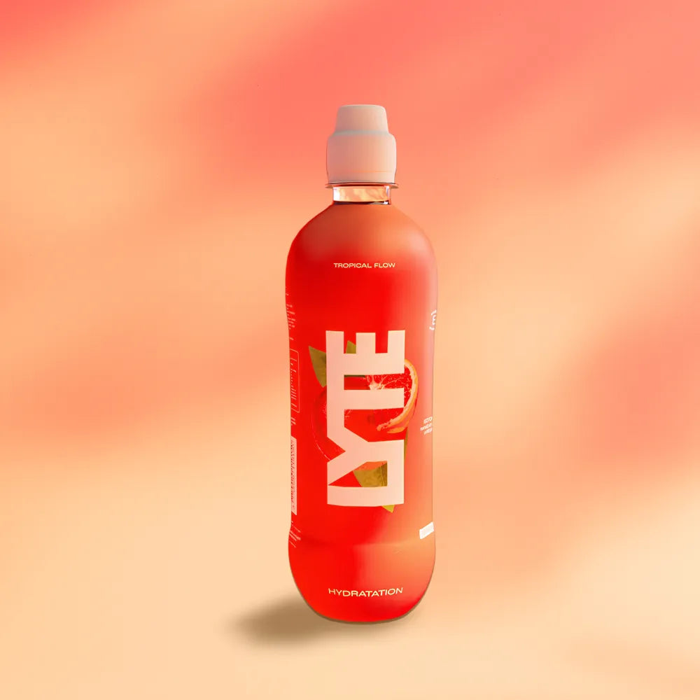 Tropical Flow orange sanguine | LYTE Hydratation isotonique. Boisson isotonique aux électrolytes et vitamines B, sans aspartame, colorant d'origine naturelle.